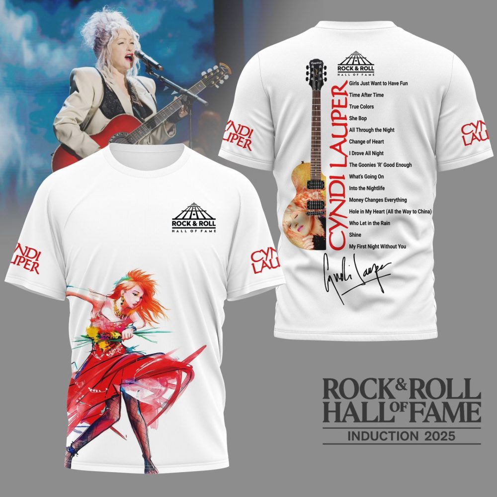 Premium CDL 2025 Rock & Roll Hall of Fame 3D Shirt Premium CDL 2025 Rock & Roll Hall of Fame 3D Shirt