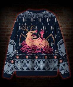 Man is The Warmest Place to Hide Ugly Sweatshirts