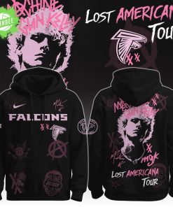 ATL Falcons x MGK ” The Lost Americana Tour ” Hoodie Limited Edition