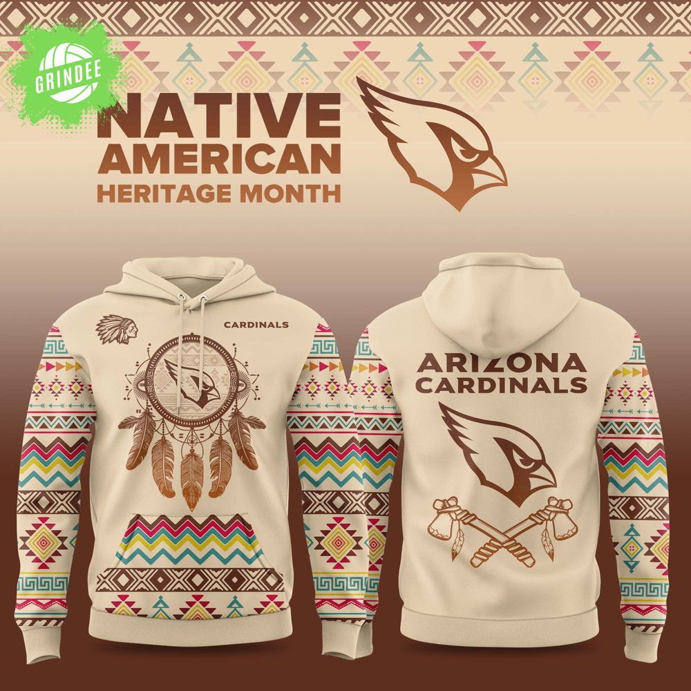 Arizona Cardinals Native American Heritage Month 2025 Limited Hoodie Arizona Cardinals Native American Heritage Month 2025 Limited Hoodie