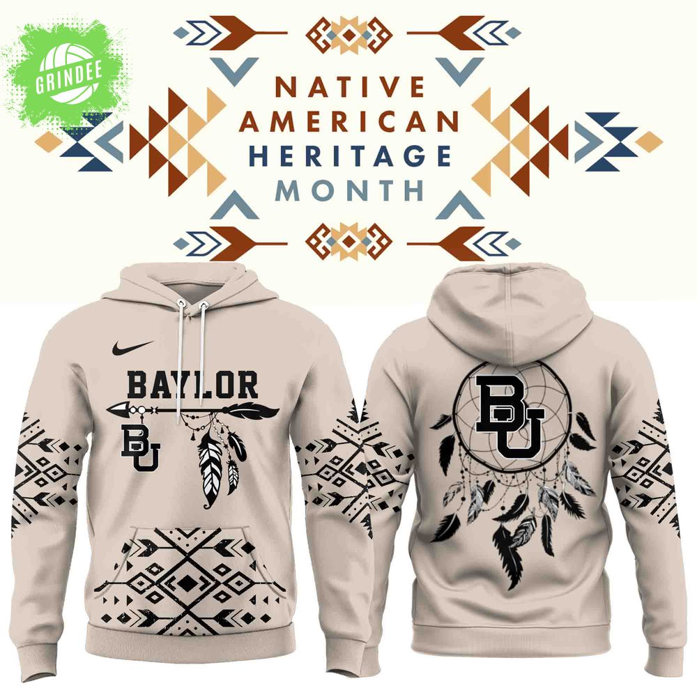 Baylor Bears x Native American Heritage Month Hoodie Baylor Bears x Native American Heritage Month Hoodie