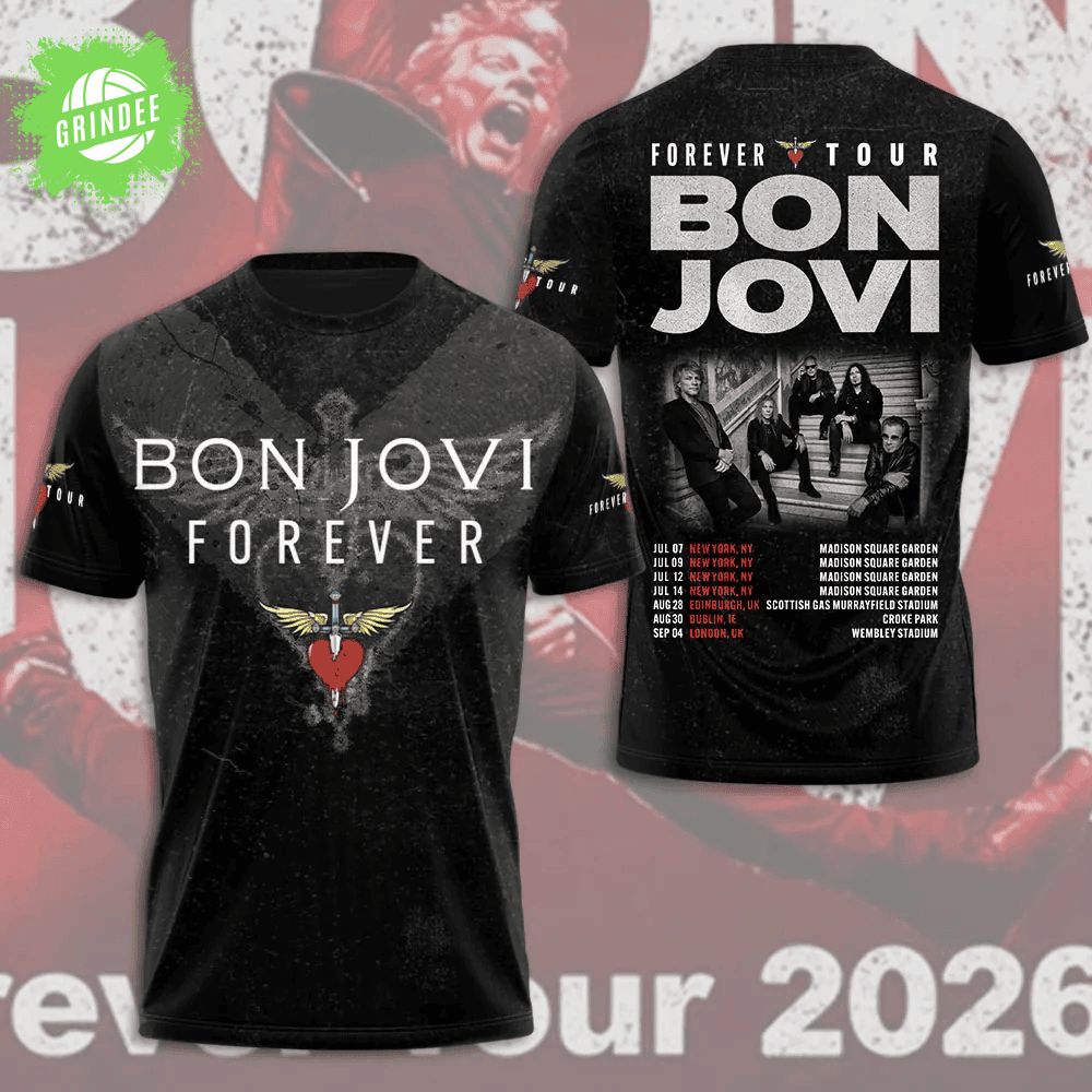 Bon Jovi Limited Edition Shirts Bon Jovi Limited Edition Shirts