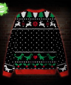 Christmas Dinosaur Ugly Sweatshirts
