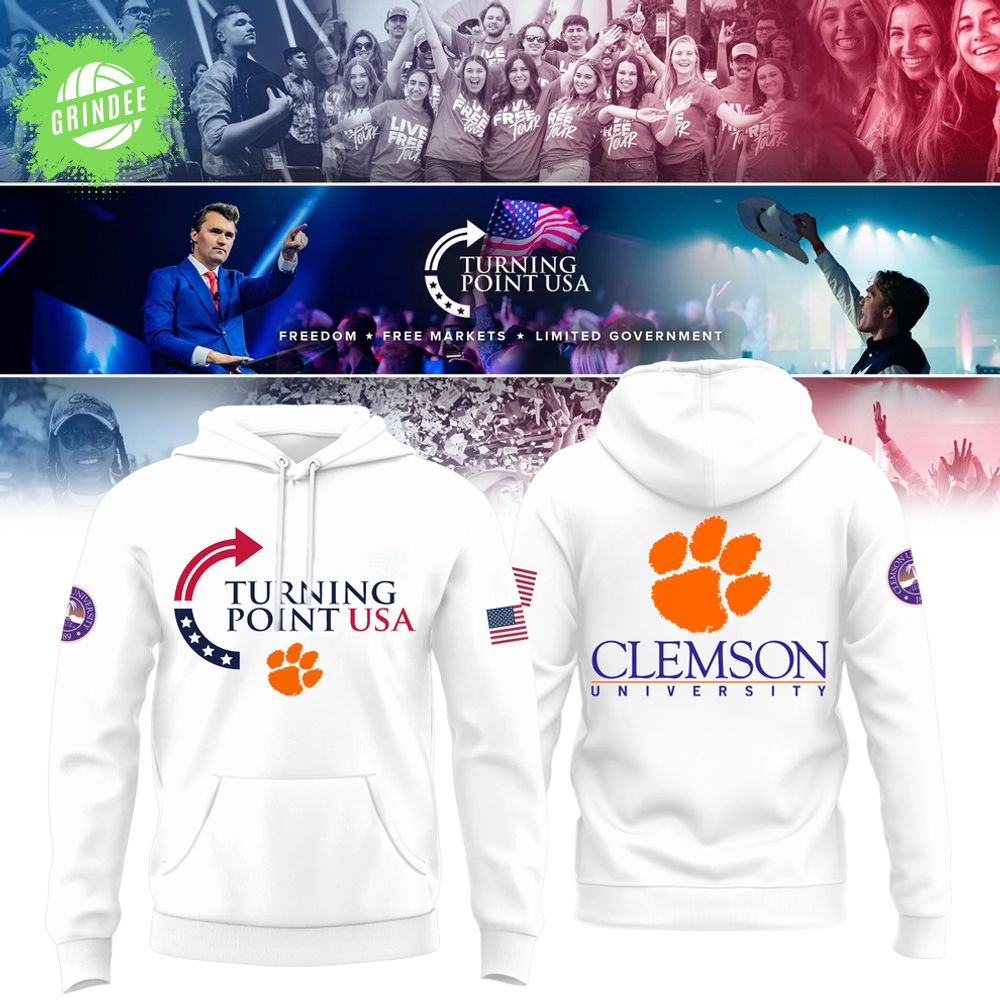 Clemson University x Turning Point USA Hoodie Clemson University x Turning Point USA Hoodie