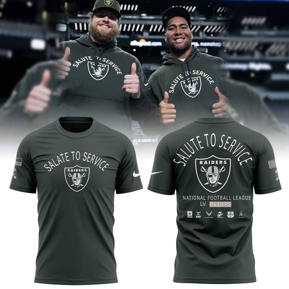 LV.Raiders 2025 Salute to Service Combo Shirt LV.Raiders 2025 Salute to Service Combo Shirt