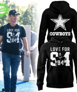 Dallas Cowboys Love For Kneland Marshaw 94 Hoodie