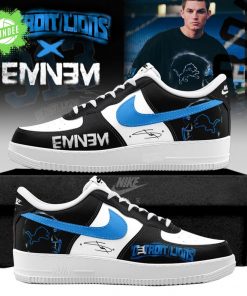 Eminem x Detroit Lions “Thanksgiving Halftime Show” Limited Edition AF1 Sneakers