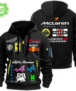 F1 Team Legends Exclusive FanGear Hoodie Half Zipper
