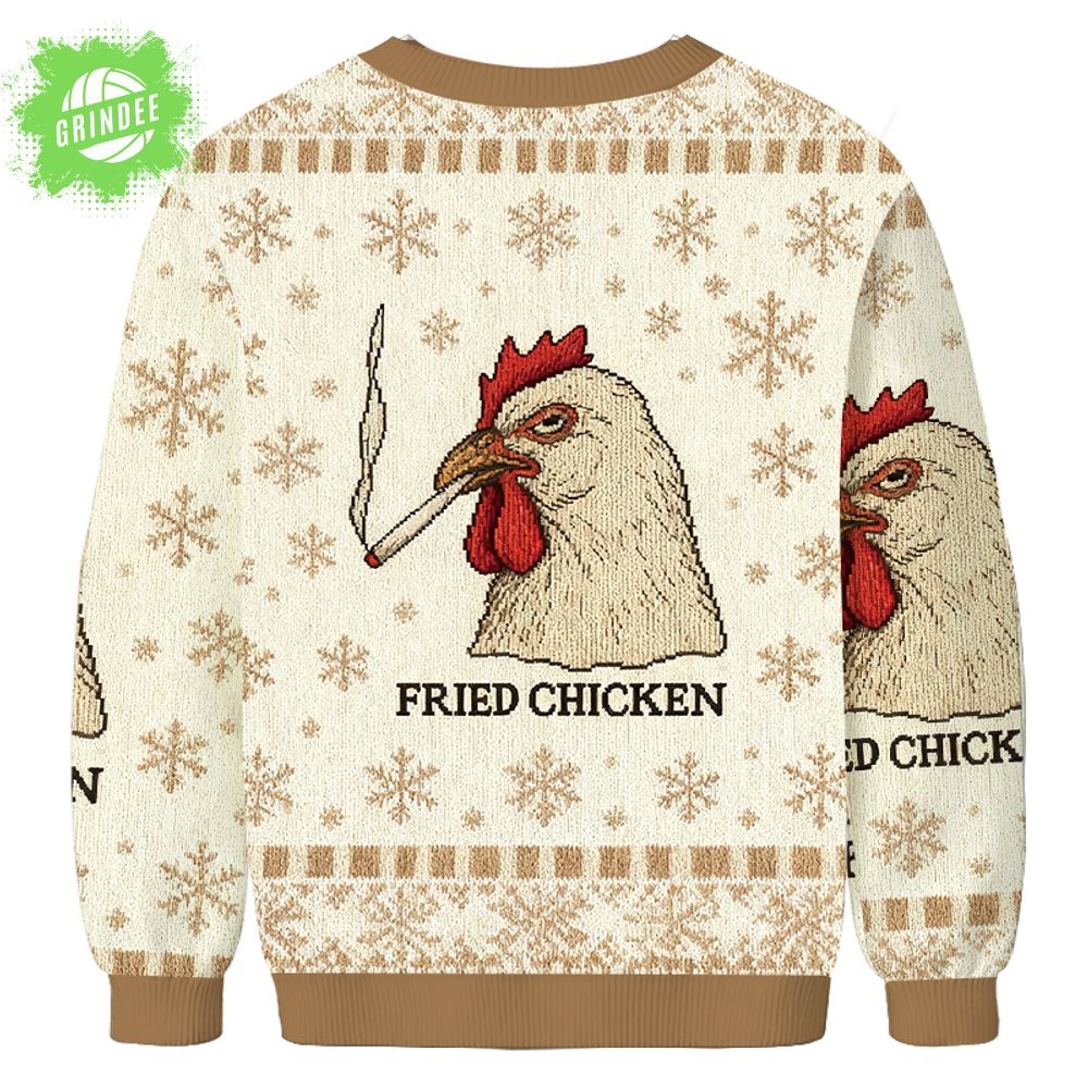 Fried Chicken 420 Smoking Meme Christmas Ugly Sweat Fried Chicken 420 Smoking Meme Christmas Ugly Sweat