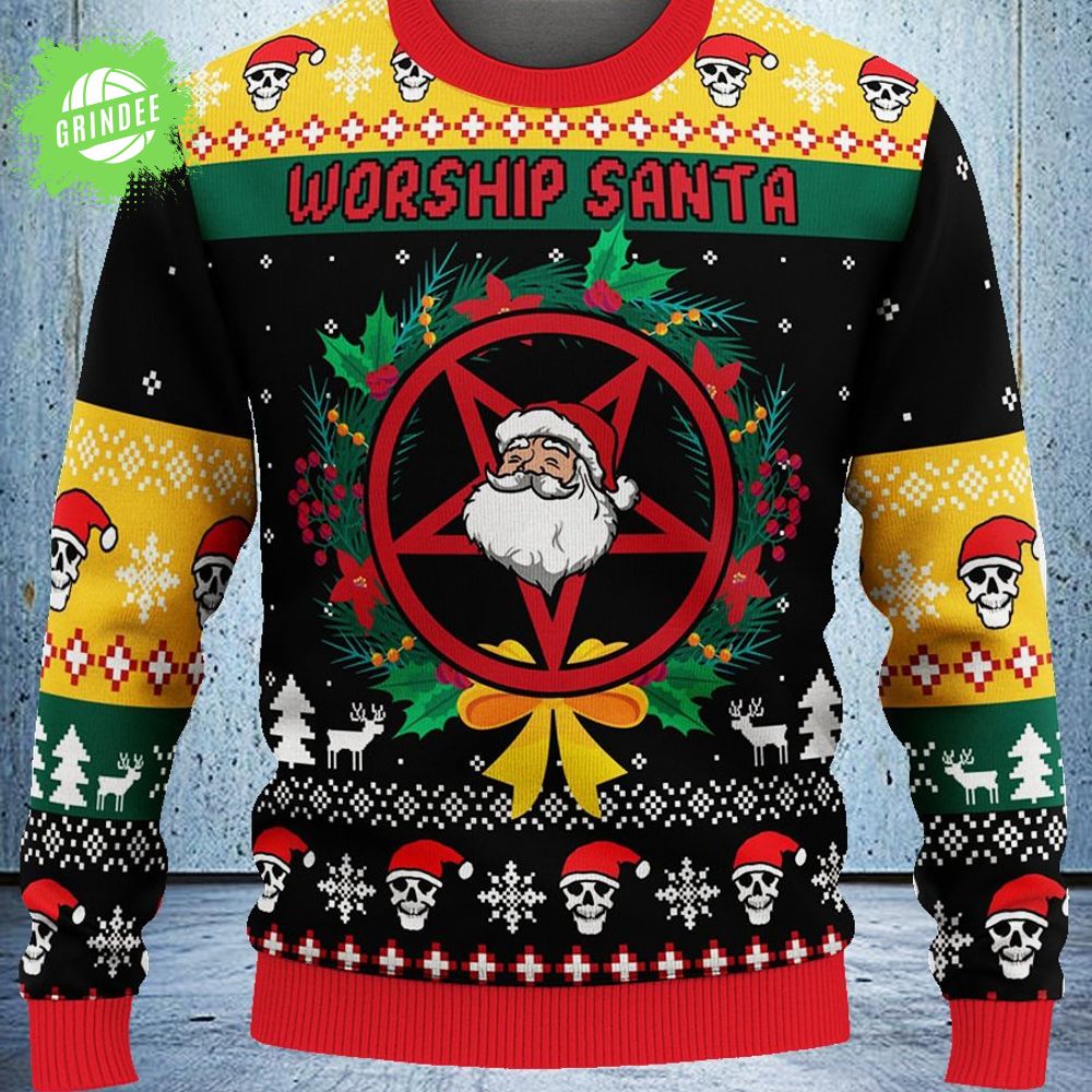 Funny Santa Claus Ugly Sweat Funny Santa Claus Ugly Sweat
