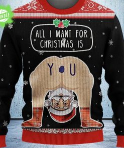 Funny Ugly Santa Sweat