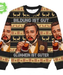 BILDUNG IST GUT GLÜHWEIN – Christmas Ugly Sweater