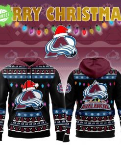 Colorado Avalanche 2025 Merry Christmas Hoodie