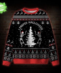 I Prefer Halloween Ugly Sweat
