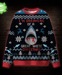 I’m Dreaming Great White Christmas Ugly Sweats