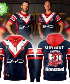 Sydney Roosters Brandon Wheat Kings Tri-colours Three Stripes Combo Hoodie
