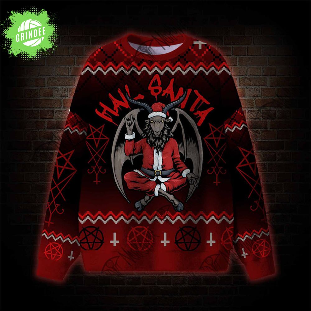 Hail Santa Ugly Sweat Hail Santa Ugly Sweat