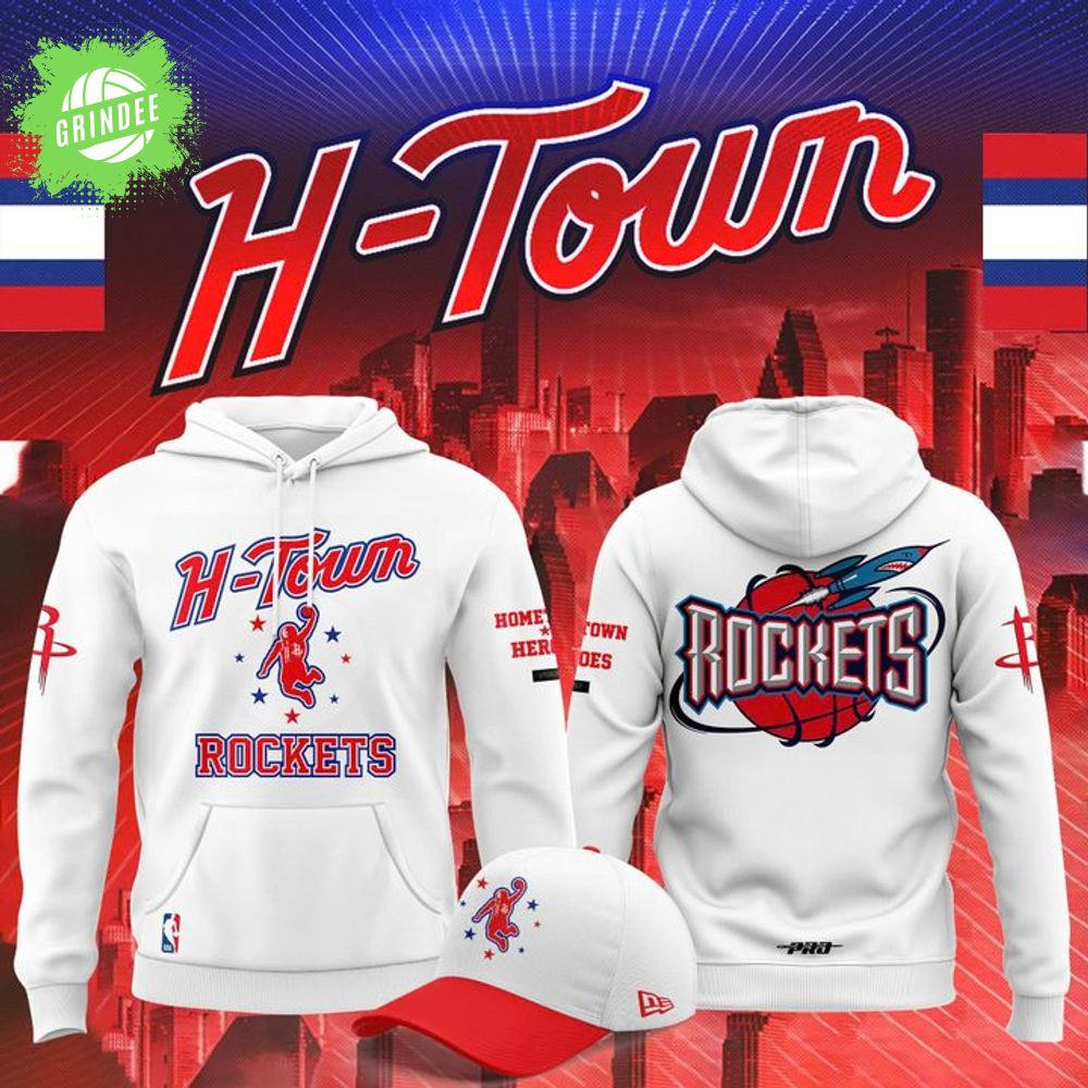 Houston Rockets Pro Standard City Edition Hoodie - White Houston Rockets Pro Standard City Edition Hoodie - White