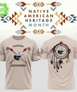 Kansas Jayhawks x Native American Heritage Month tee