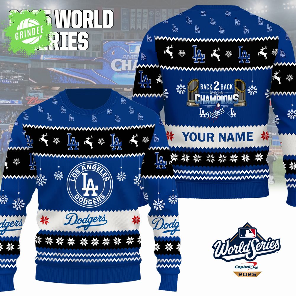 LA Dodgers Knitted Sweater LA Dodgers Knitted Sweater