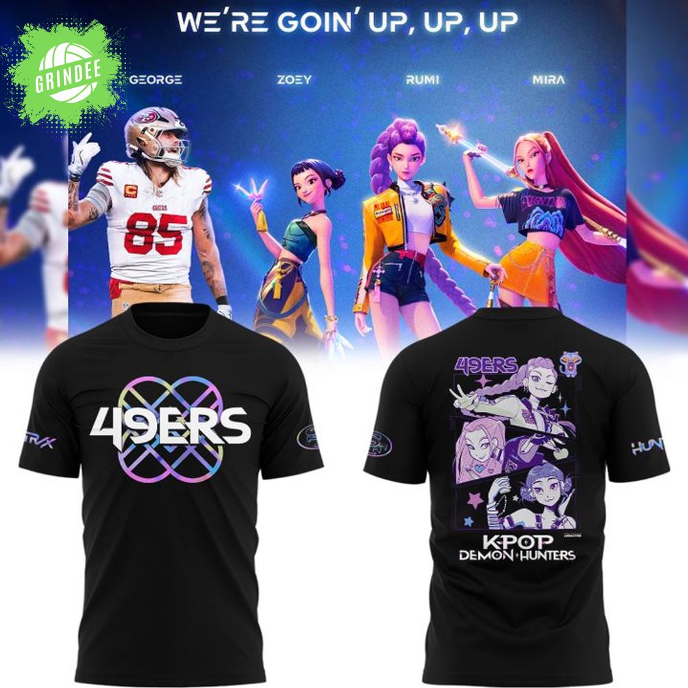 Limited Edition 49ERS x KPOP DEMON HUNTERS T-Shirt Limited Edition 49ERS x KPOP DEMON HUNTERS T-Shirt