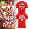 Limited Edition HuskerVB 2025 Champions W Tshirt