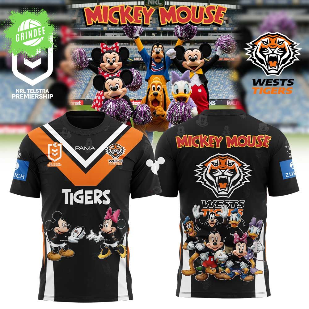 Limited Edition W Tigers Mickey Mouse Shirt Limited Edition W Tigers Mickey Mouse Shirt
