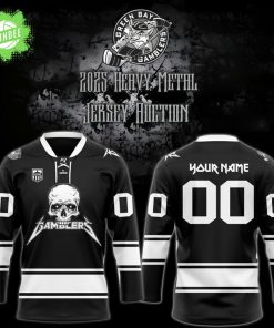 Limited Editions Green Bay Gamblers HEAVY METAL NIGHT JERSEYS