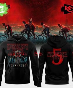 Limited Editions Kansas City Chiefs x Stranger Things Special Hoodie 2025