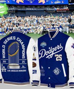 Los Angeles Dodgers World Series Champions 2025 Baseball Jacket