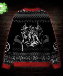 Merry Antichristmas Satan Claus Satanic Ugly Sweatshirts