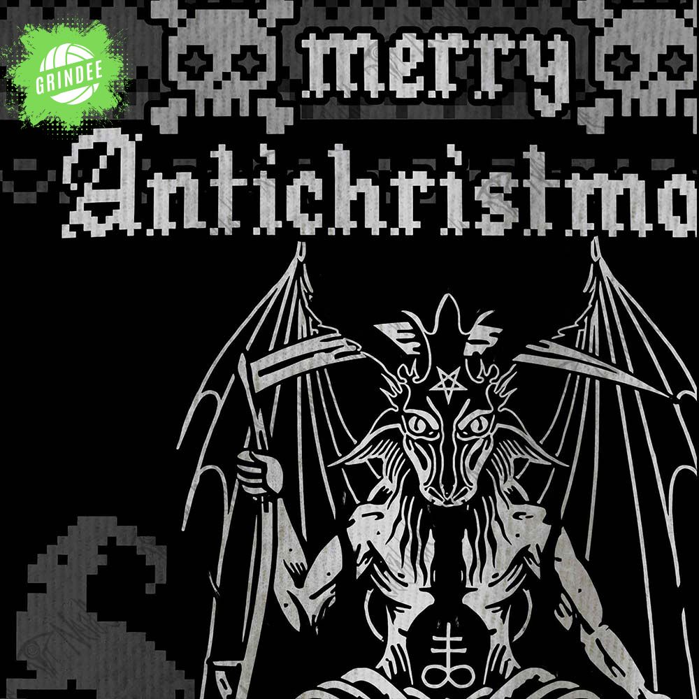 Merry Antichristmas Satan Claus Satanic Ugly Sweatshirts Merry Antichristmas Satan Claus Satanic Ugly Sweatshirts