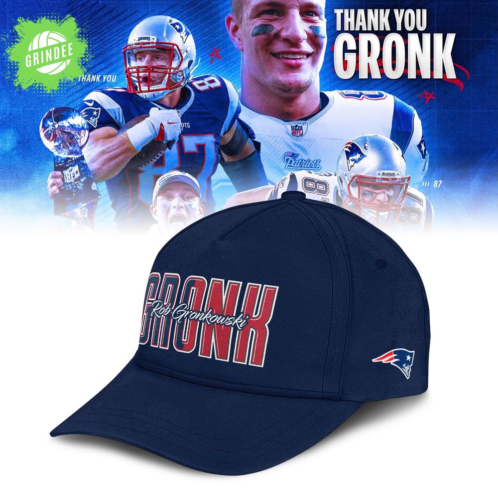 New England Patriots “Thank You Rob Gronkowski” Limited T-shirt New England Patriots “Thank You Rob Gronkowski” Limited T-shirt