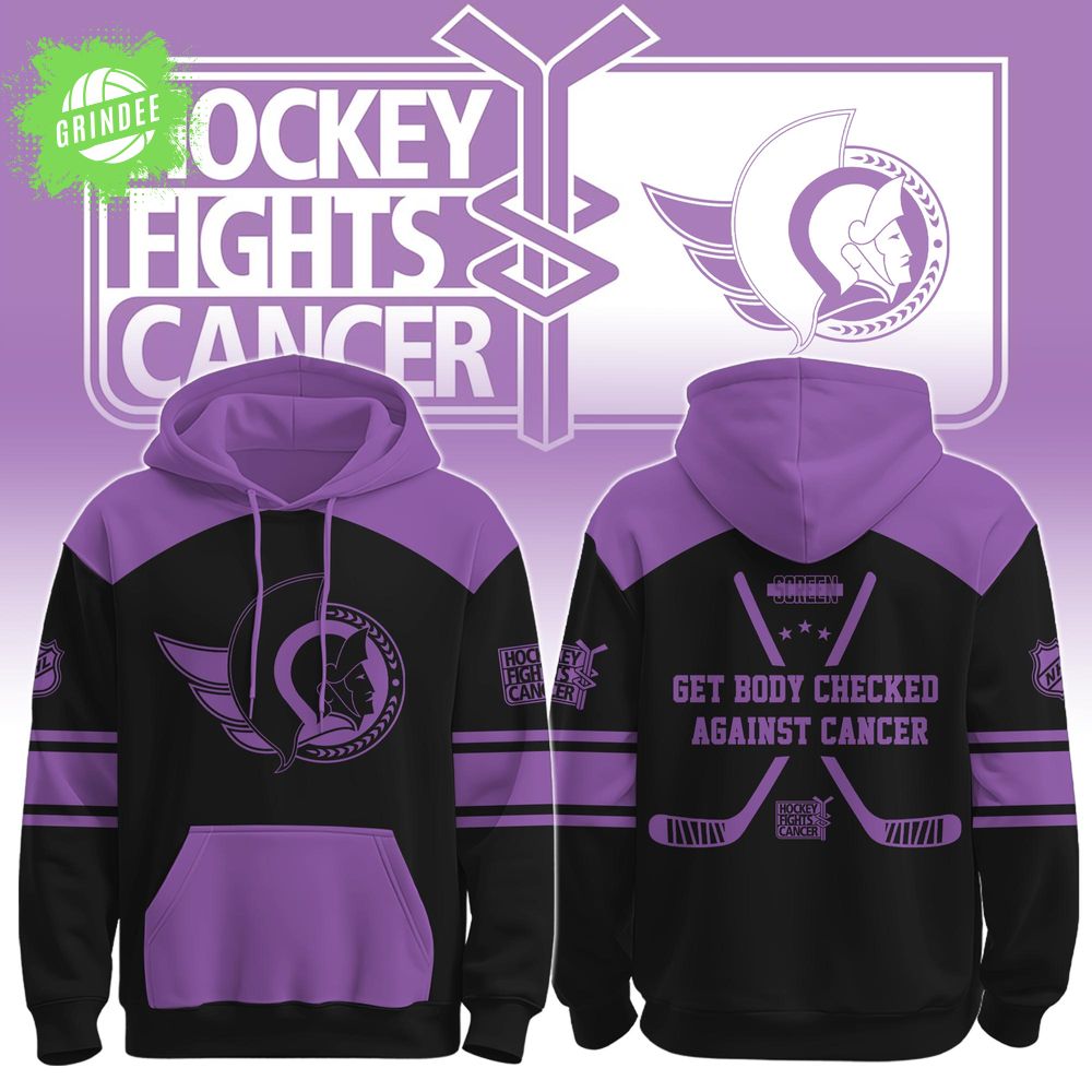 OS x Hockey Fights Cancer Hoodie 2025 Black OS x Hockey Fights Cancer Hoodie 2025 Black