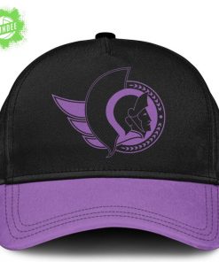 OS x Hockey Fights Cancer Hoodie 2025 Black