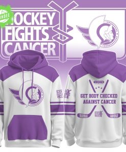 OS x Hockey Fights Cancer Hoodie 2025 White