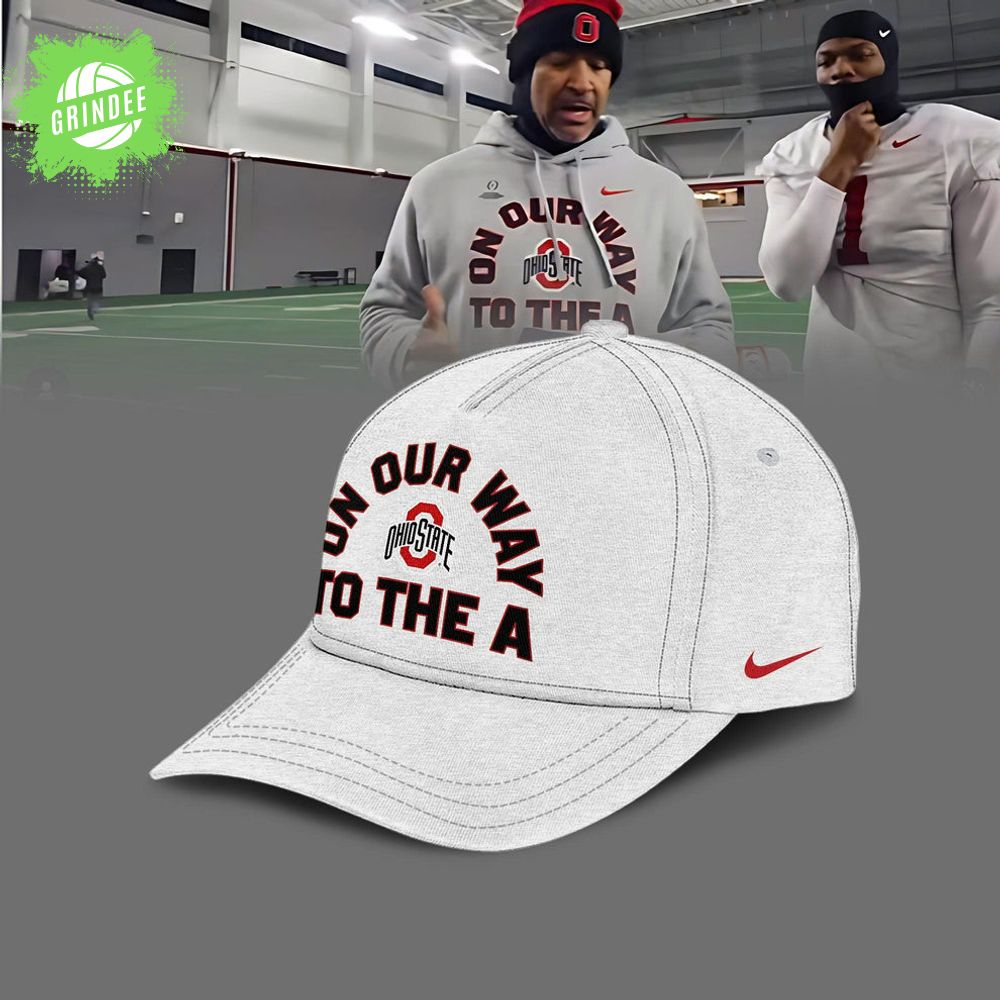 Ohio State Buckeyes “ON OUR WAY TO THE A” Limited Edition Combo Hoodie Ohio State Buckeyes “ON OUR WAY TO THE A” Limited Edition Combo Hoodie
