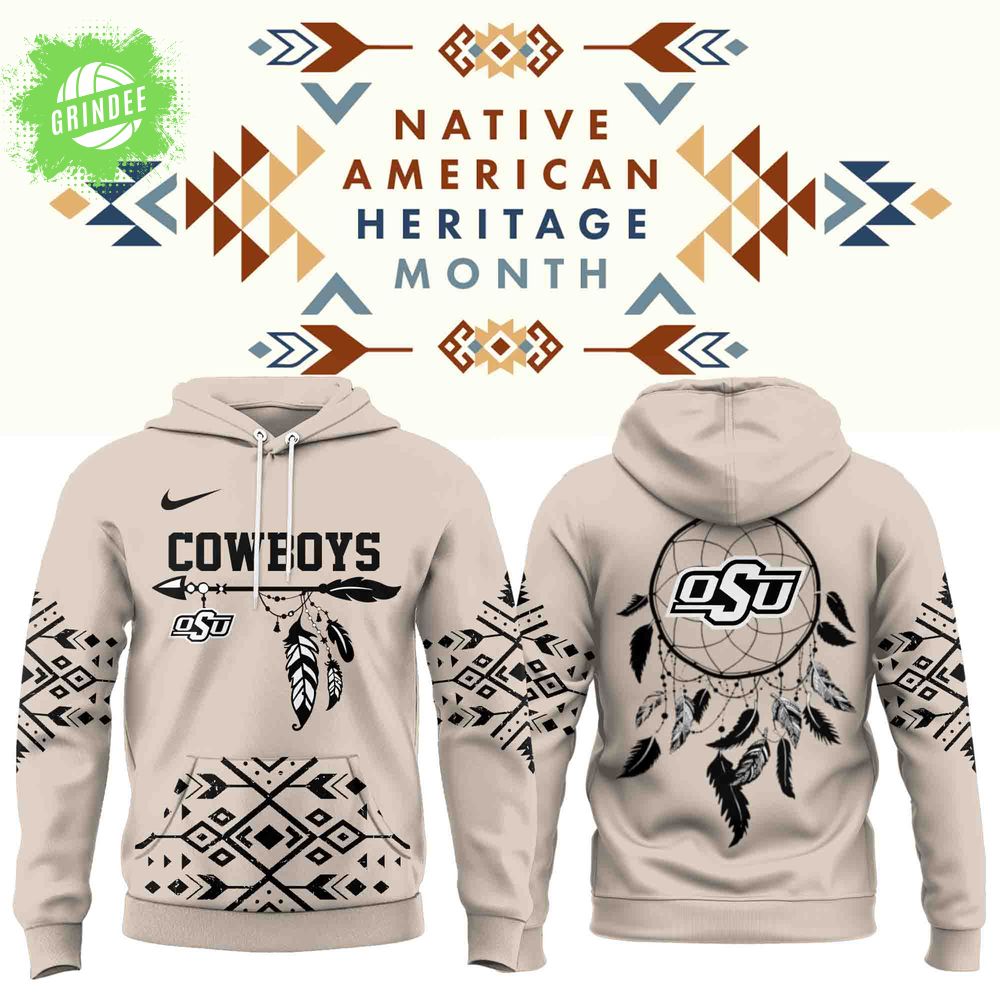 Oklahoma State Cowboys x Native American Heritage Month Hoodie Oklahoma State Cowboys x Native American Heritage Month Hoodie