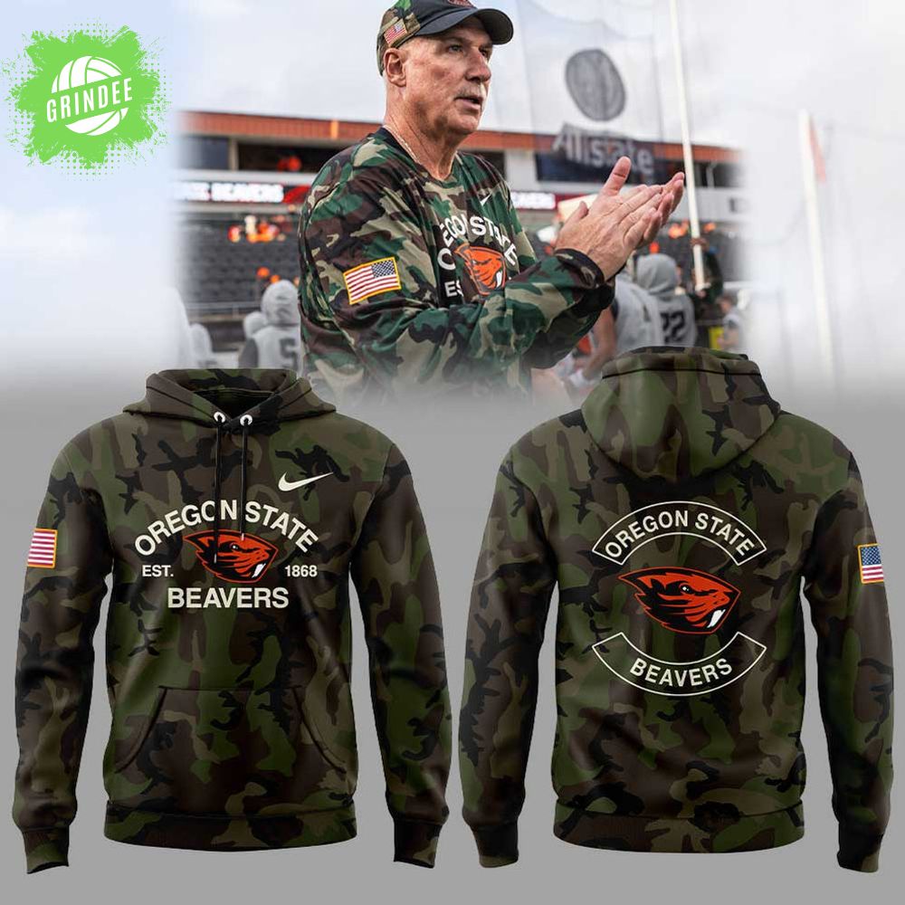 Oregon State Football Military Appreciation Night Combo Hoodie Oregon State Football Military Appreciation Night Combo Hoodie
