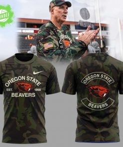 Oregon State Football Military Appreciation Night Combo Shirt