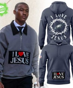 P Eagles Smith Love Jesus Combo Hoodie