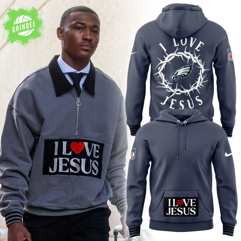 P Eagles Smith Love Jesus Combo Hoodie P Eagles Smith Love Jesus Combo Hoodie