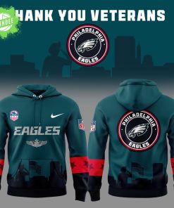 P Eagles Veterans Day Game Unifrom Combo Hoodie
