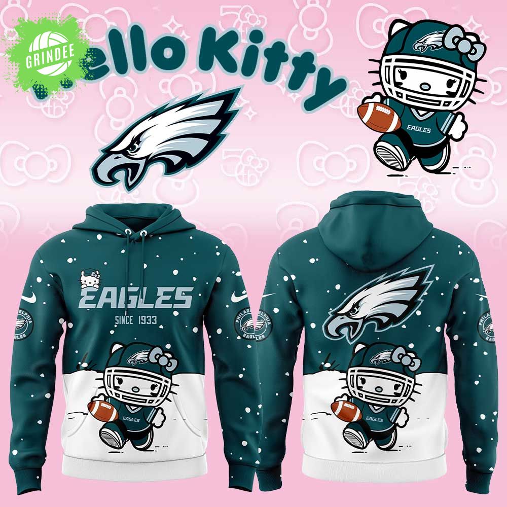 P Eagles x Kitty Limited Edition Combo Hoodie P Eagles x Kitty Limited Edition Combo Hoodie