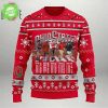 Dodgers Holiday Sweater – Grinch Holding Trophy, Winter Ugly Xmas