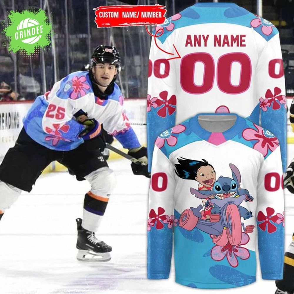 Reading Royals 2025 Lilo & Stitch Night Game-Worn Jerseys Reading Royals 2025 Lilo & Stitch Night Game-Worn Jerseys