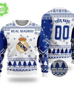 Real Madrid Custom Ugly Christmas sweater