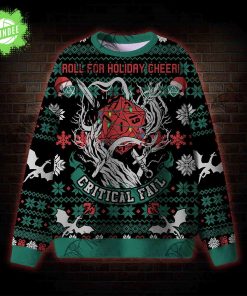Roll for Holiday Cheer! Ugly Sweatshirts