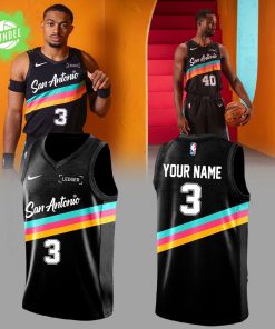 SA.Spurs New Uniform Bold. Simple. Unique… Fiesta 2025 Combo Football Jersey Custom Name, Number For Fans