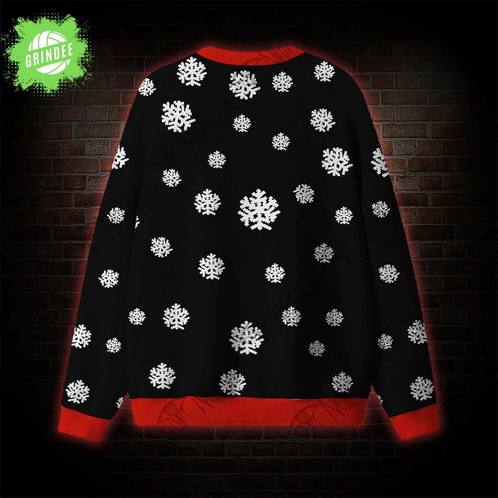 Santa Claus On The Roof Ugly Sweatshirts Santa Claus On The Roof Ugly Sweatshirts